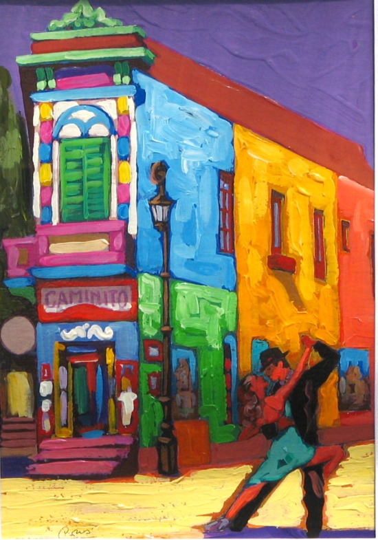 part of life in Buenos Aires is Tango