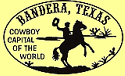 Bandera County biggest town is Bandera, Cowboy capital of the world