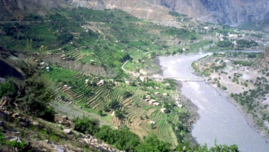 Indus river in Pakistan, the live blood of this country for eons